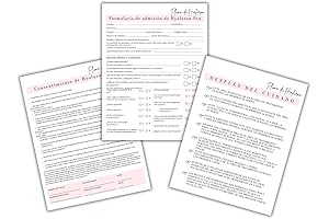 Spanish Hyaluron Pen Intake, Consent, Aftercare Form Pack