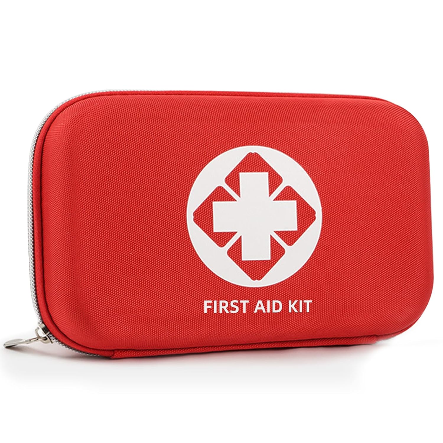 First Aid Kit – Small Waterproof Hard Shell Medical Kit for Car, Home, Travel, Camping & Emergencies – Compact 8.2″x5.3″x3.1″ EVA Survival Kit with Essential Supplies (Empty)