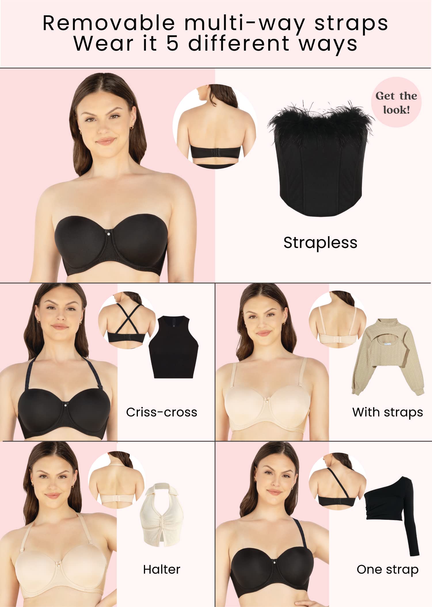 Parfait Vollständige Abdeckung Reggiseno Donna (Pacco da 1)