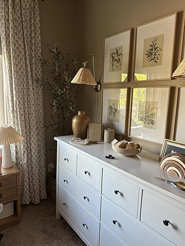 Miniatura 6 de WINGBO Wall Sconce Rattan Wrapped Wall Lamp, Adjustable Swing Arm Wall Light Gold Vintage Bedside Light Fixture Wicker Handmade Shade Brass Reading