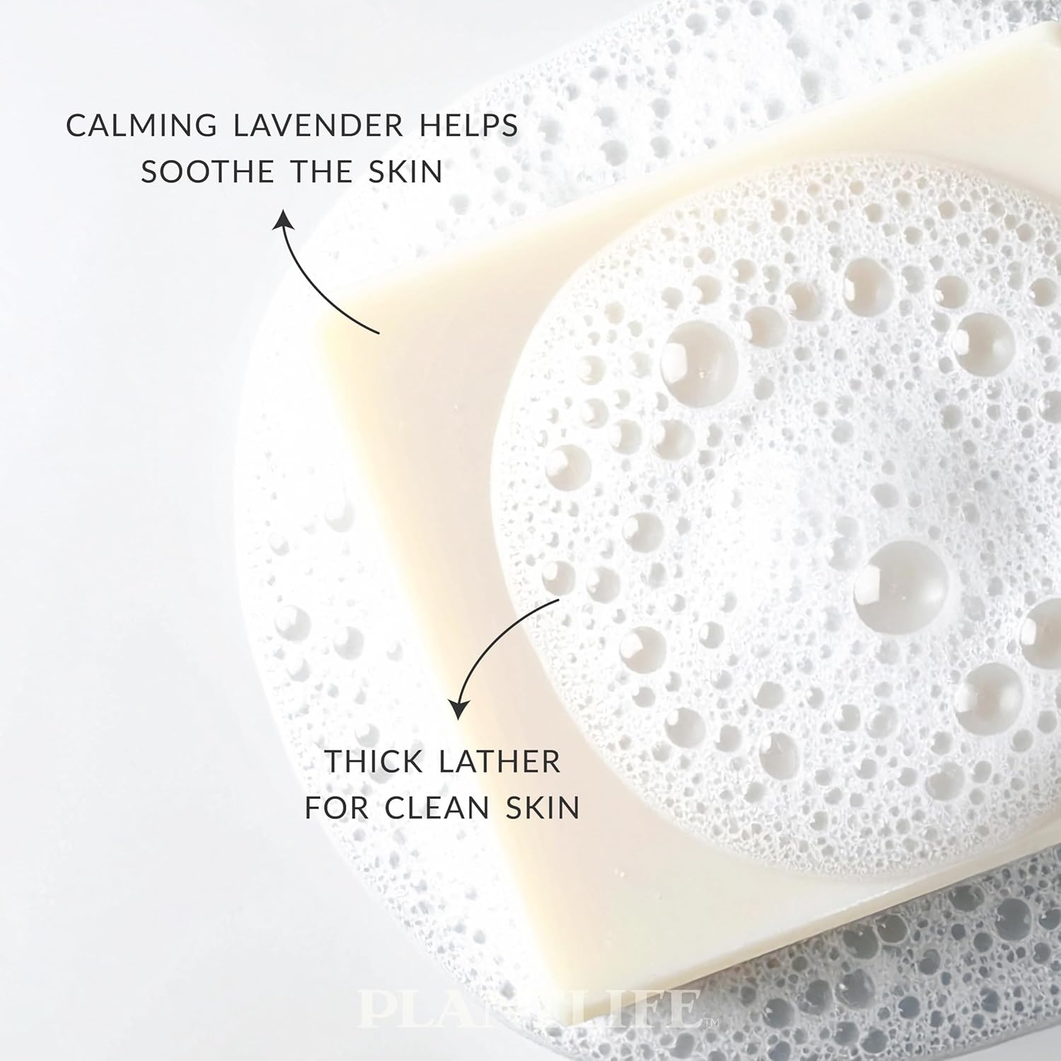 Plantlife Lavender 6-pack Bar Soap - Moisturizing and Soothing Soap for Your Skin - Hand Crafted Using Plant-Based Ingredients - Made in California 4oz Bar