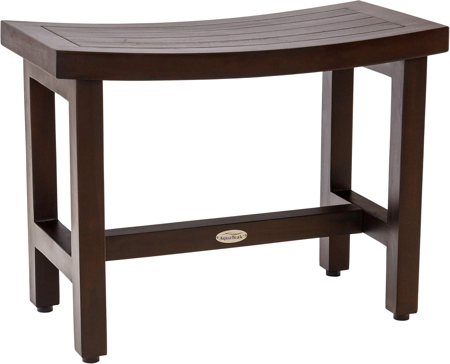 AquaTeak Sumba Lotus Mocha-Shield 24" Teak Shower Bench