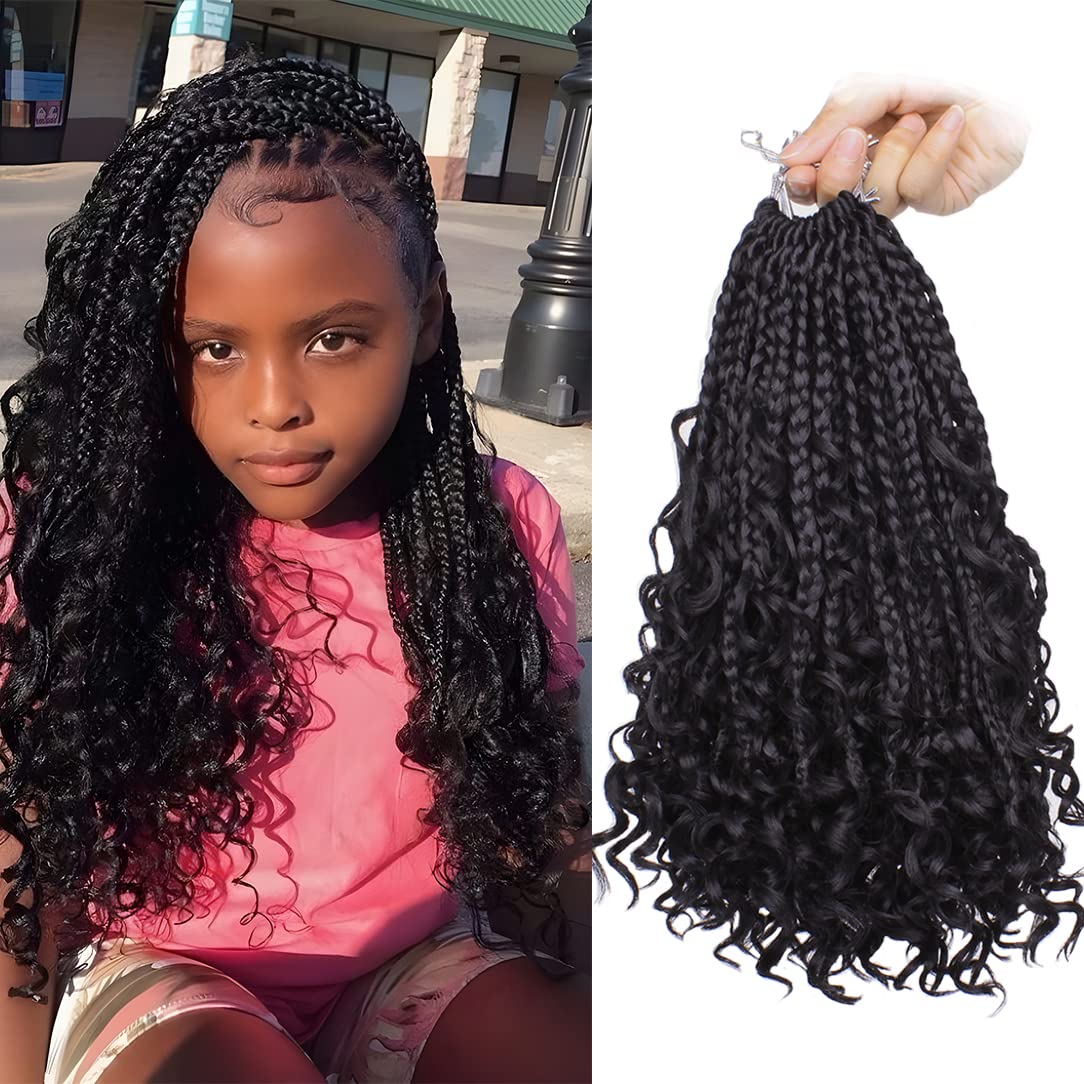 Buy Beverlee 10 Inch 8 Packs Boho Box Braids Goddess Box Braids Crochet