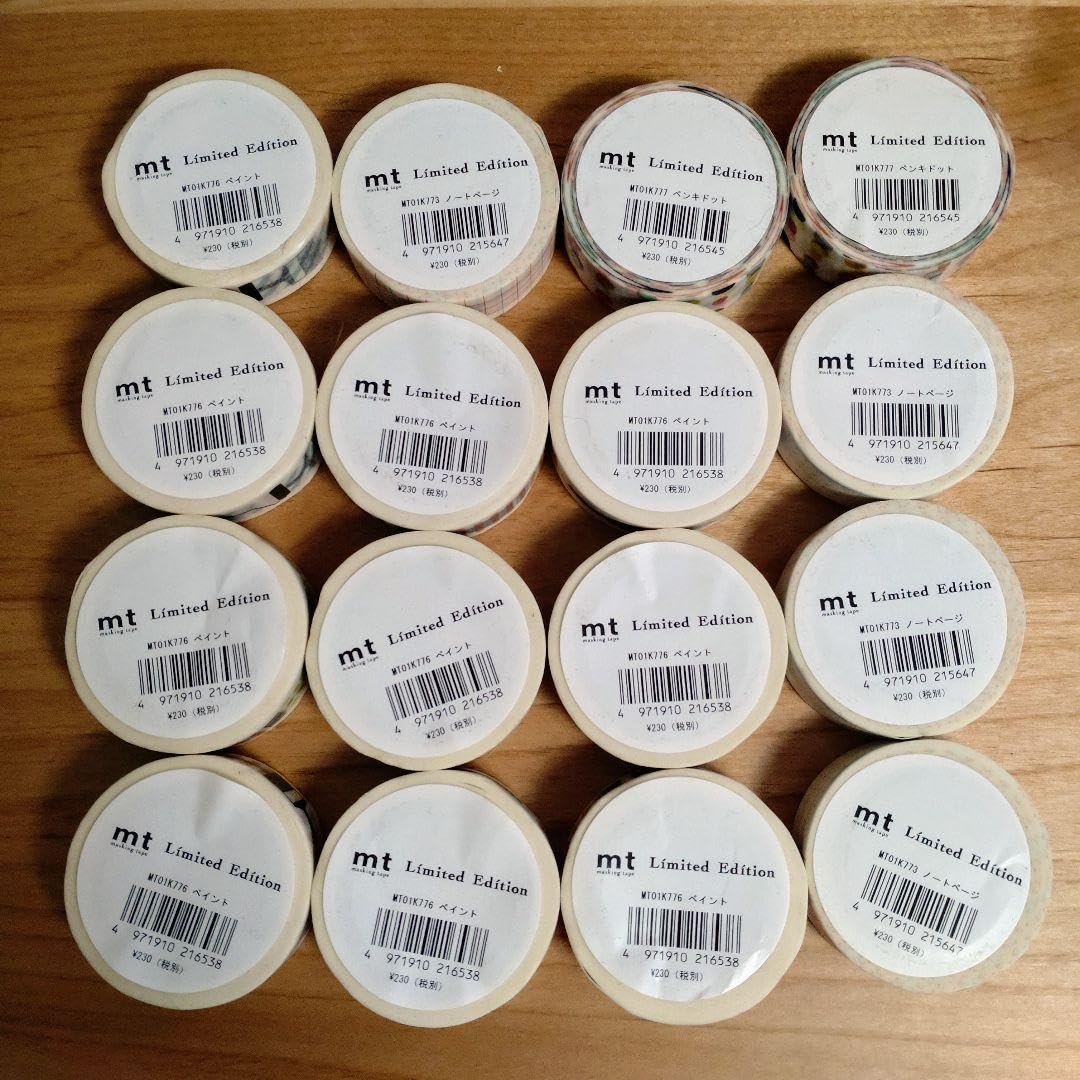 618. mt 限定マスキングテープ 16個 限定テープ | マスキングテープ