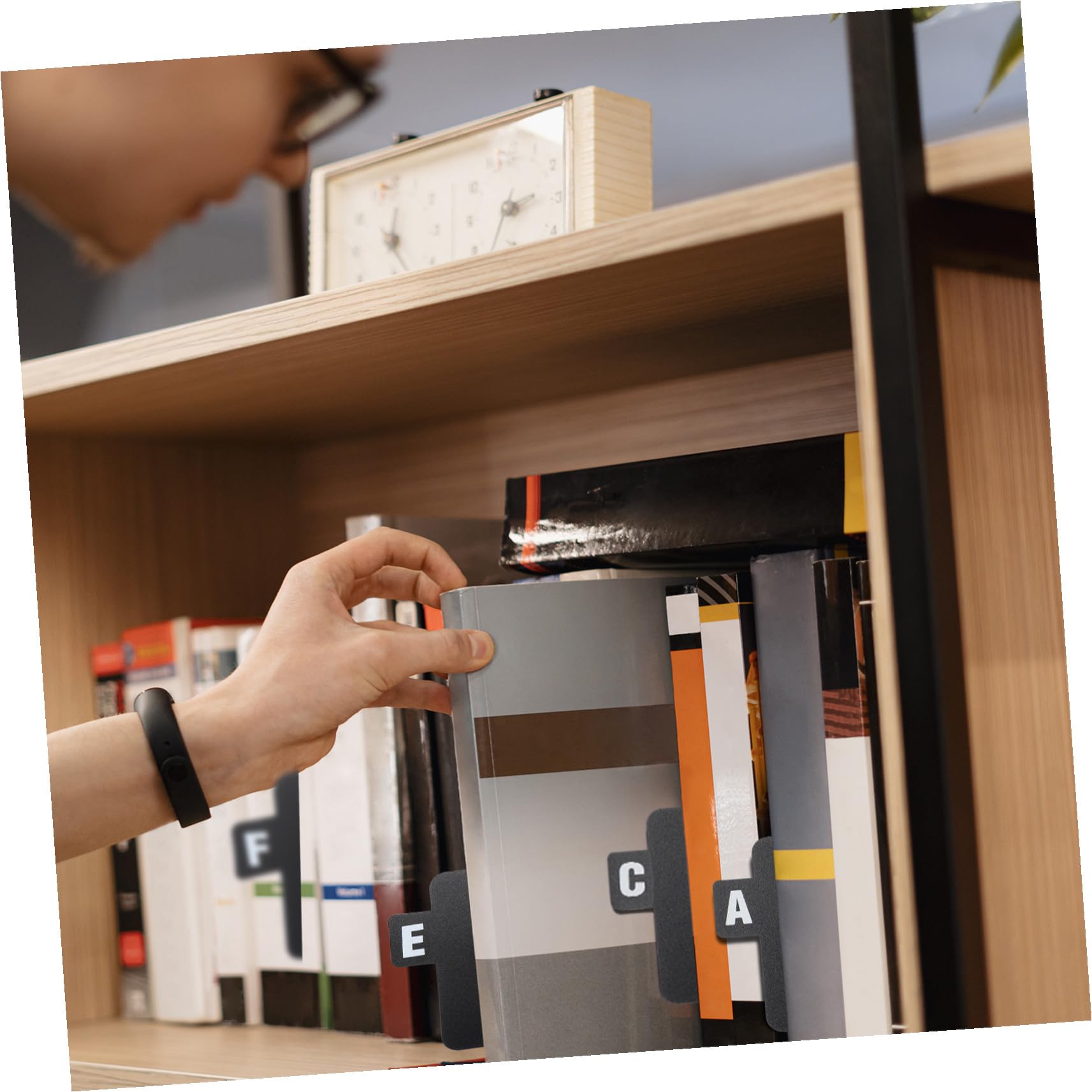 3 Set Divisori A Z con Schede Indice per Organizzazione e Archiviazione Dei Dischi Divisori Minimalisti per e Decorazione Casa