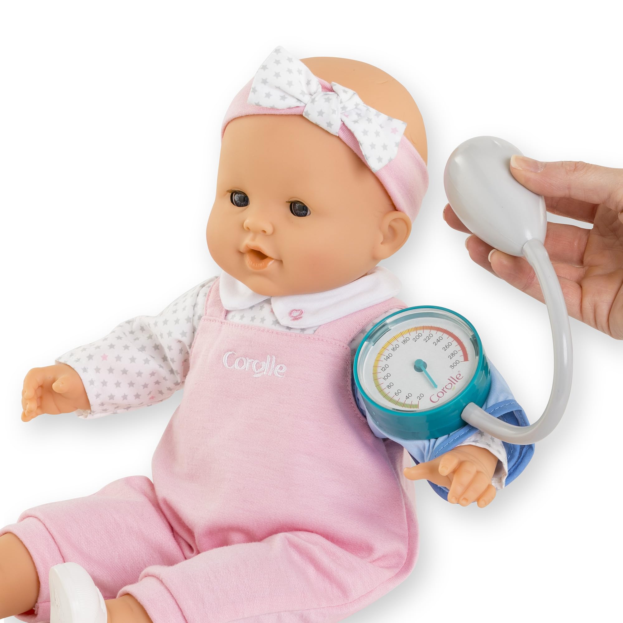 Corolle - Walizka lekarska i akcesoria, 8 akcesoriów, dla lalki 30 cm, od 18 miesięcy, 9000111140