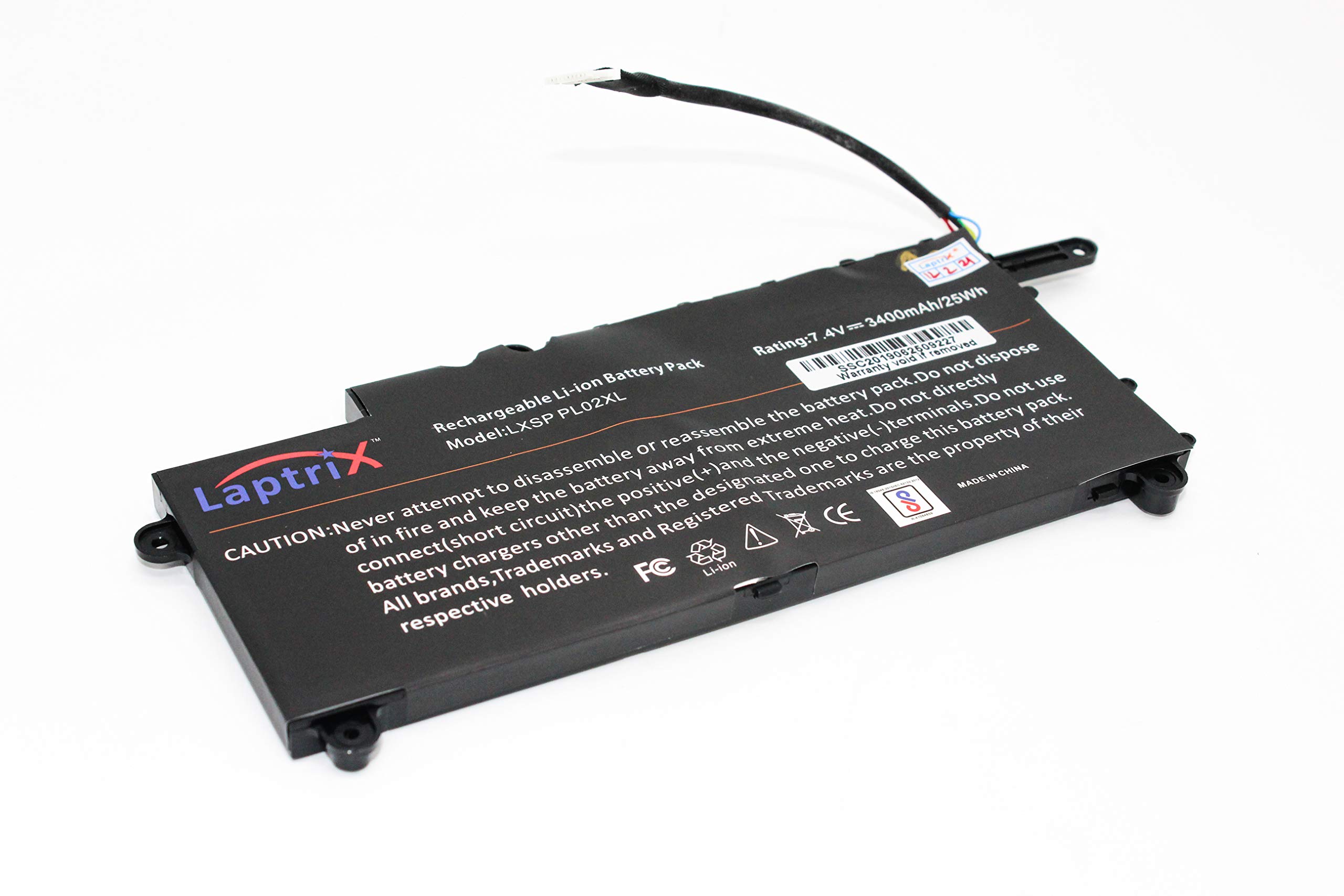 Laptrix PL02XL Laptop Battery Compatible for HP Pavilion 11 X360 11-n x360 Series 11-n010dx Hstnn-lb6b 751681-421 TPN-C115 PTN-C115 751875-001 751681-231 (B08WKJJGYF) Amazon Price History, Amazon Price Tracker