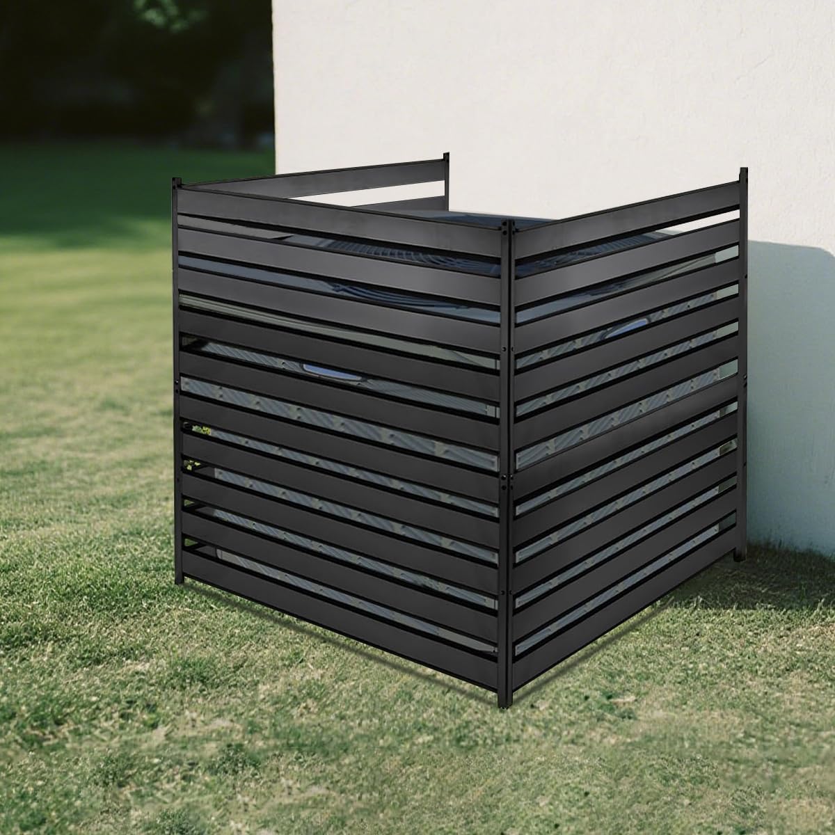 ZERTNROW 38×42-Inch AC Fence 3-Panel Outdoor Enclosure