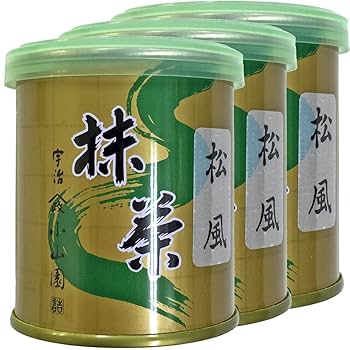 山政小山園 高級宇治抹茶 粉末 松風 30g 3個 Amazon | 【山政小山園 高級宇治抹茶】抹茶 粉末 松風 30g×3缶
