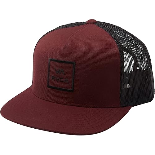 RVCA Men's Adjustable Snapback Trucker Hat