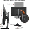 Monitor Gaming GIGABYTE GO27Q24G 27" W-OLED 240Hz QHD | Negro, QHD 2560x1440, 0.03ms GTG, AMD FreeSync Premium, Compatible G-SYNC, HDMI, DP, Type-C, Ajustable en Altura e Inclinación 8