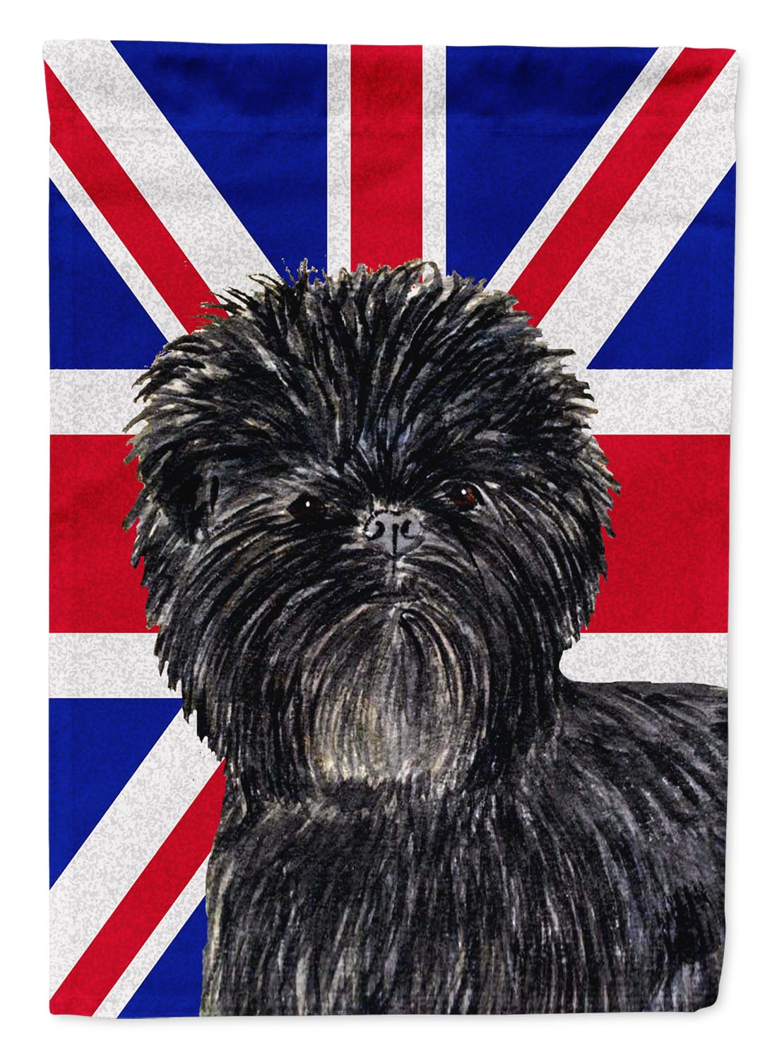 Drapeau de jardin Affenpinscher motif Union Jack multicolore petit format Caroline's Treasures