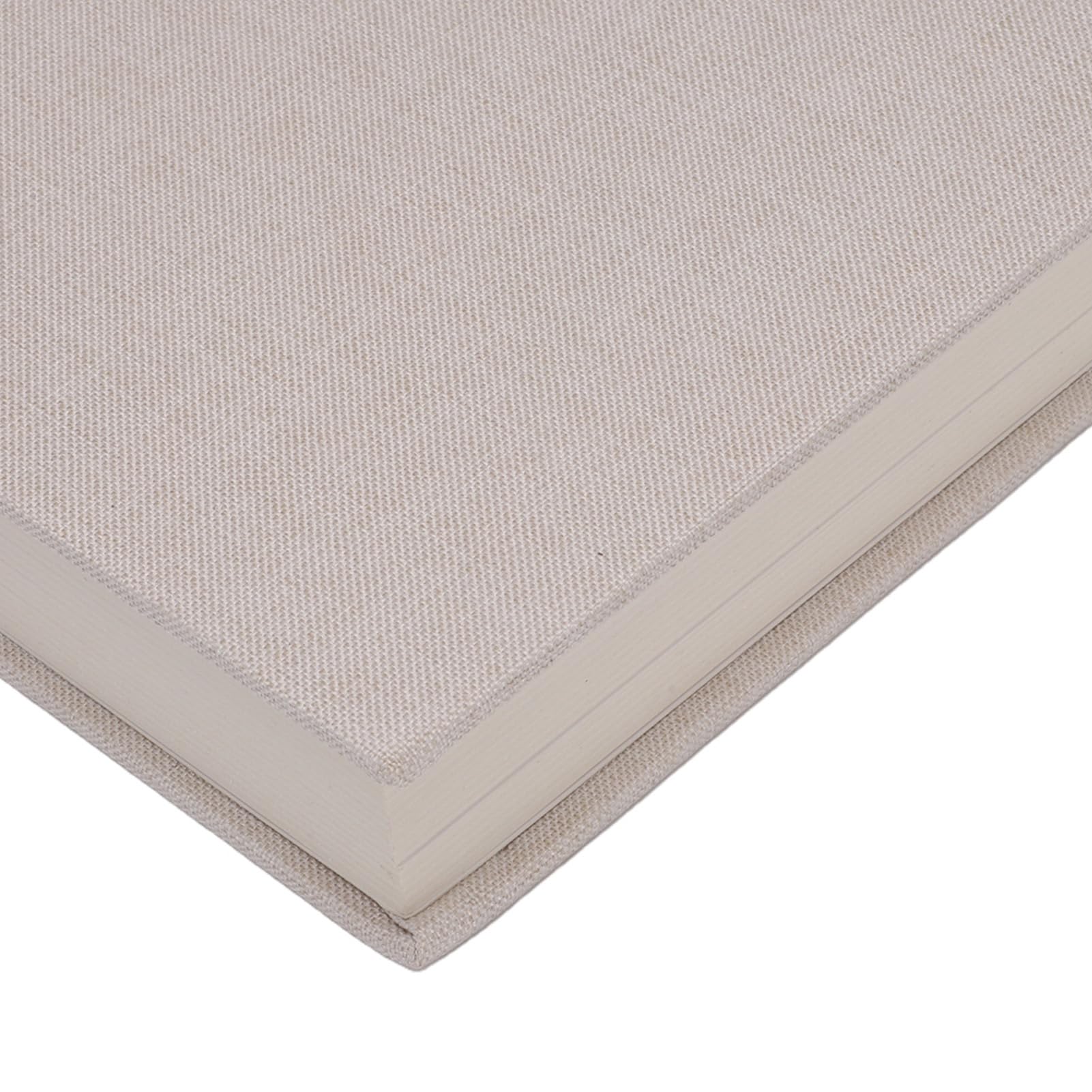 ASHATA Álbum de Fotos de 120 Bolsillos para Fotos Mini de 2 X 3 Pulgadas, Mini Libro de Almacenamiento de con Espacio para Escribir, álbum de Memoria Portátil para Libro de Invitados de Boda o (Beige)