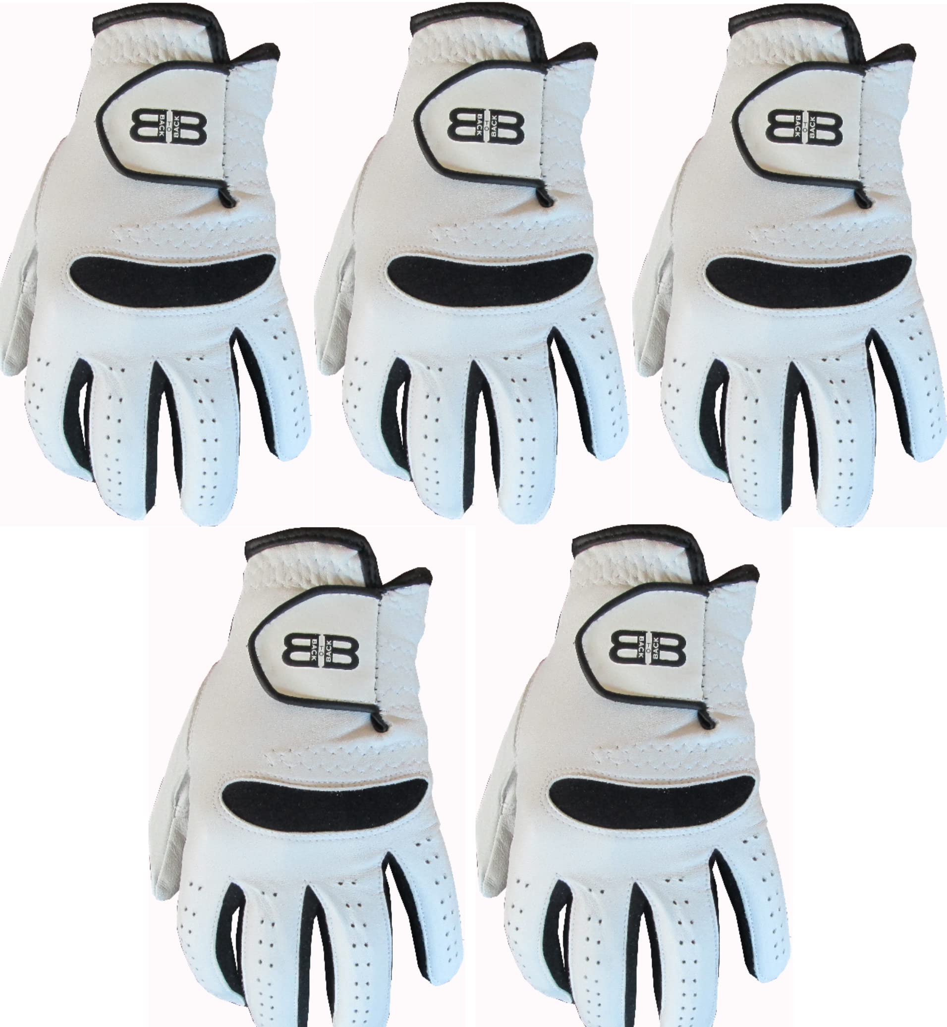 5 Cabretta Leather Golf Gloves 4 Men in 5 Sizes Brand Only £12.49