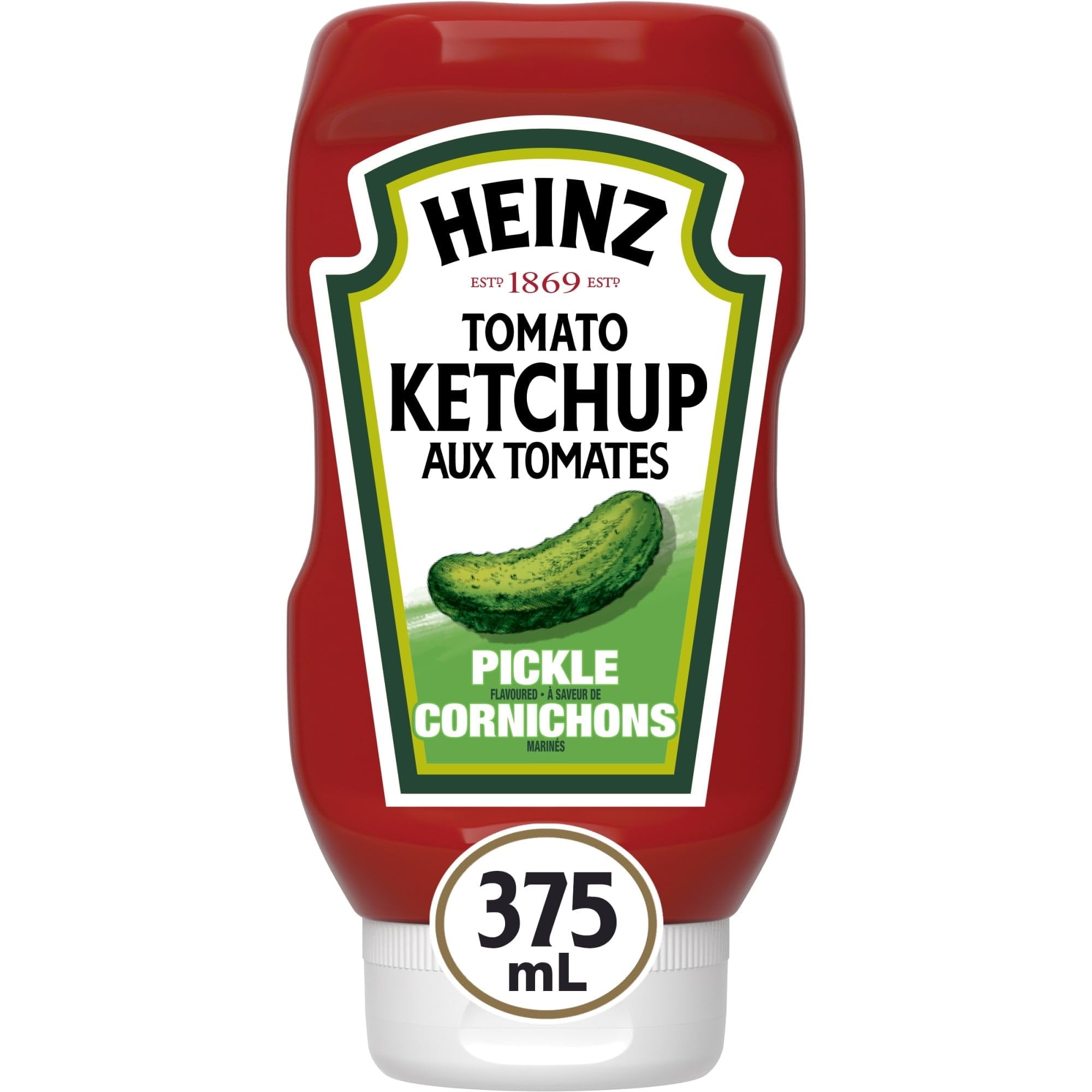Heinz Pickle Flavored Tomato Ketchup 375ml/13 oz