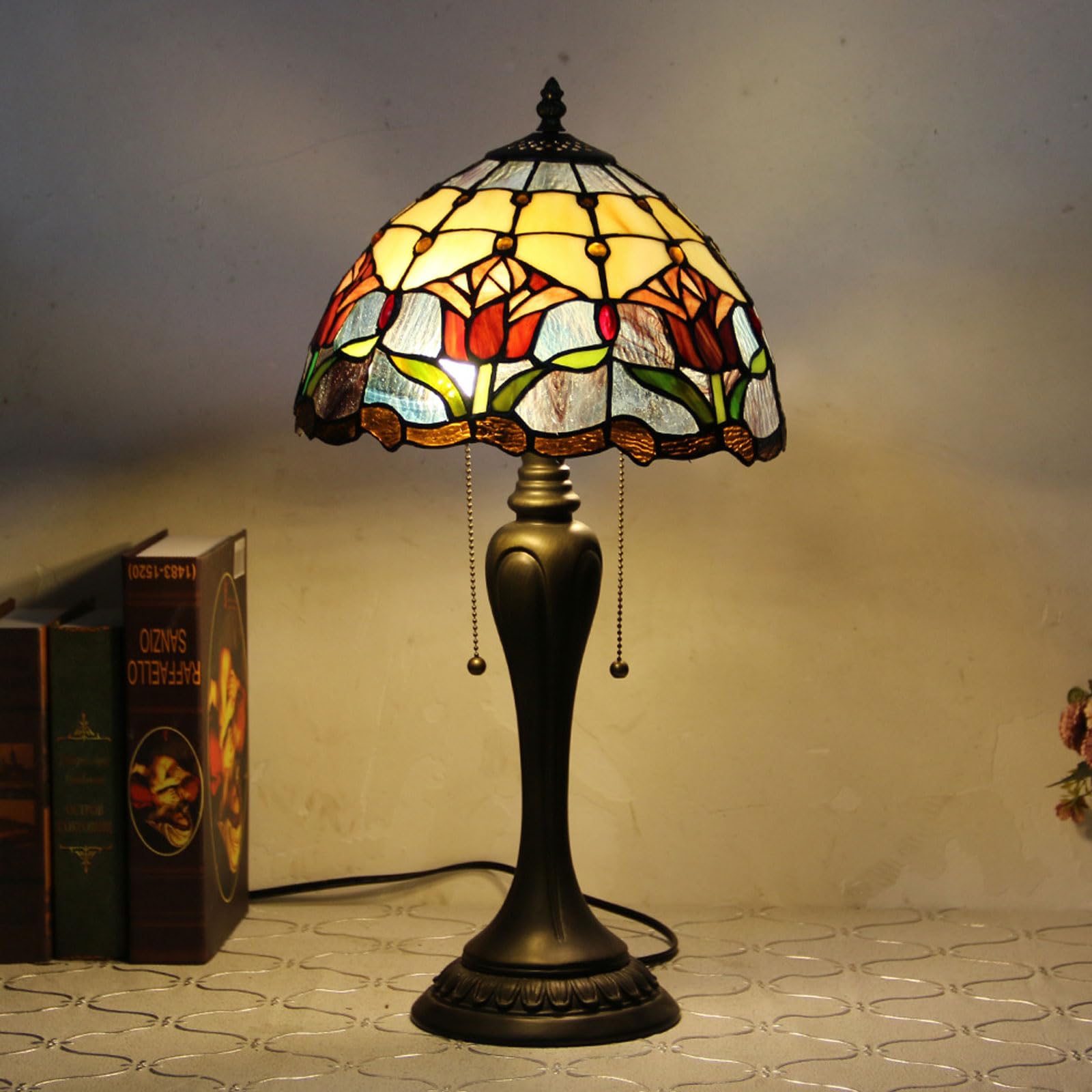 Lampada da Tavolo in Vetro LED Creativo Arte retrò Illuminazione da scrivania Decorazione Veloce per la casa Soggiorno Camera da Letto Comodino Caldo Come Sempre
