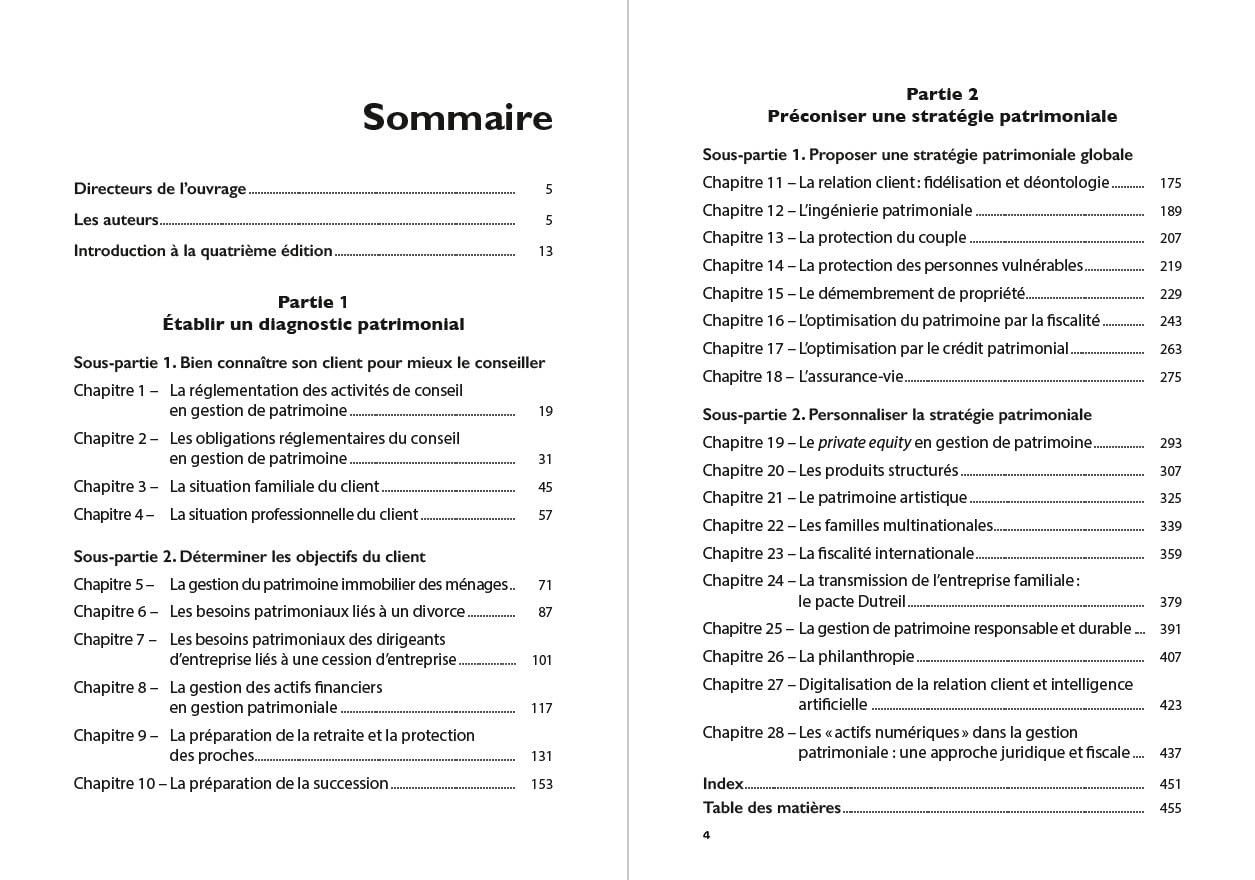 Gestion de patrimoine 2025 / 2026: Du diagnostic aux stratégies financières, juridiques, fiscales et relationnelles