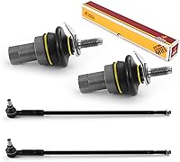 Vista 38 de Metrix Premium Chassis Parts - Kit de 4 piezas de extremos de barra de acoplamiento frontal exterior e interior compatible con Nissan Pathfinder