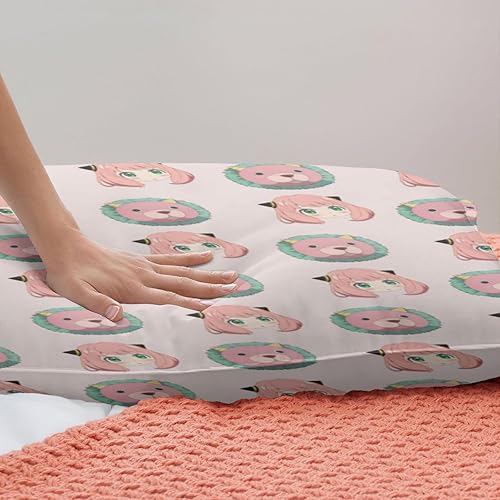 Miniatura 3 de MAPH S-PY - Juego de funda de edredón de 3 piezas con diseño de dibujos animados de anime, ultra suave, transpirable, con estampado 3D, funda de