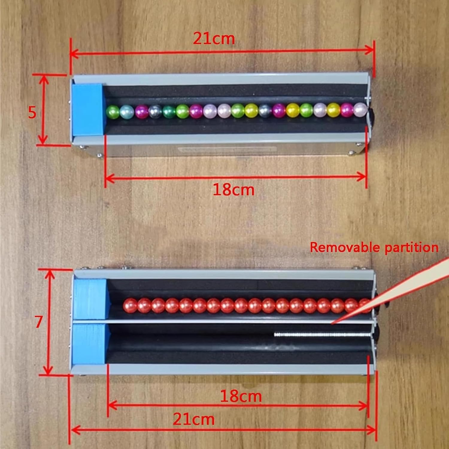 Elektryczna maszyna do koralików, automatyczna maszyna do koralików, regulowane automatyczne wyrównanie igły, zakres nawlekania koralików 1. 5-17 mm (1)