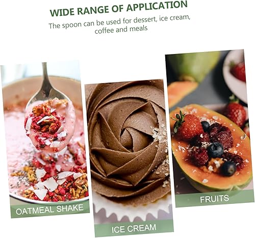 Miniatura 7 de Artibetter Cucharas de helado Cucharas de helado Cuchara de helado Cuchara de café desechable Cucharas Cucharas Cucharas Desechables Cucharas Forma