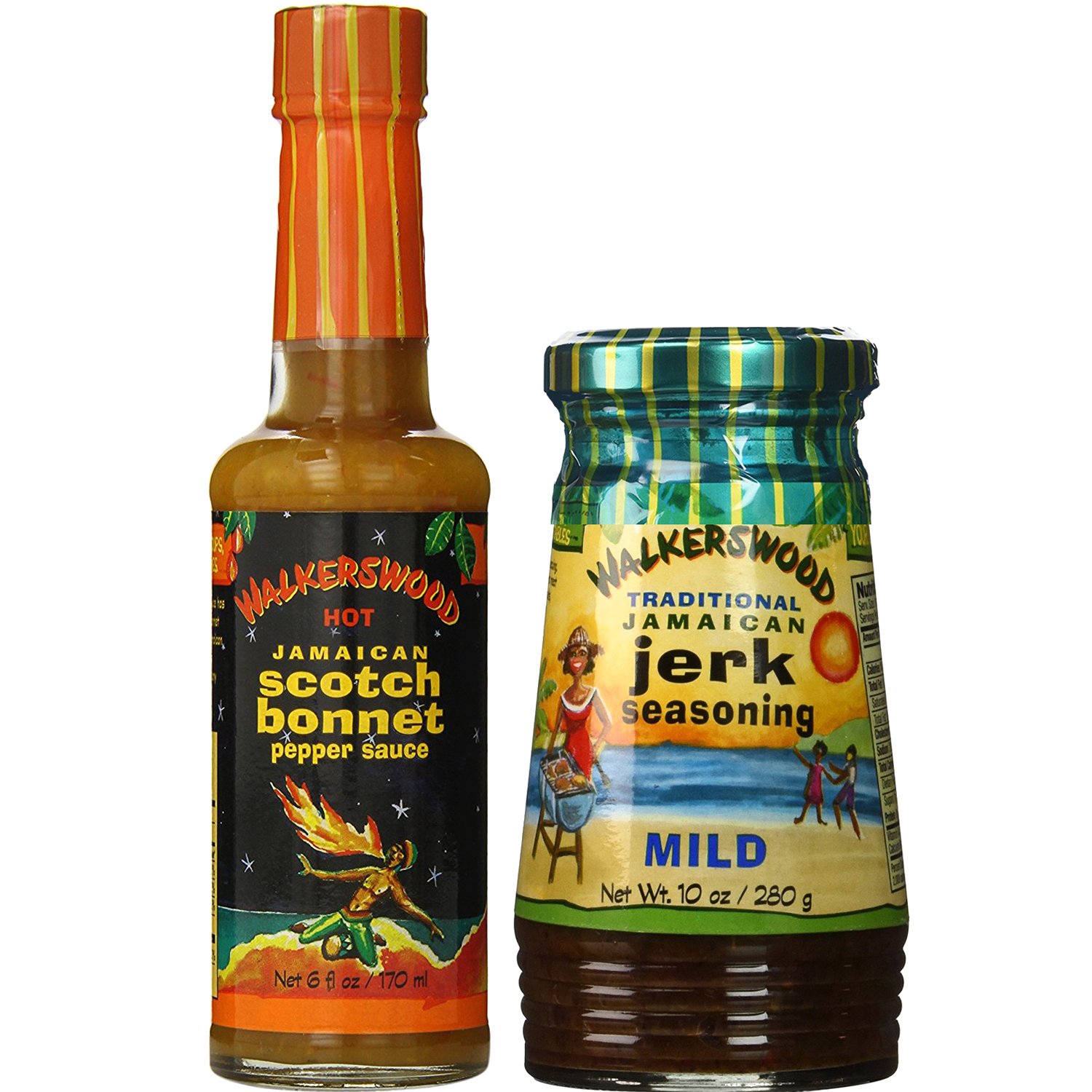 Walkerswood Hot Jamaican Scotch Pepper Sauce 6oz
