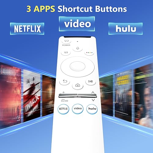 Miniatura 6 de Control remoto por voz para Samsung-Smart-TV, control remoto, reemplazo, universal para Samsung Frame Crystal QLED OLED UHD 4K 8K Voice Smart TV
