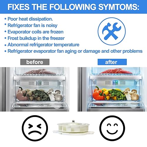 Miniatura 3 de DA31-00287B Reemplazo del motor del ventilador del evaporador del refrigerador para las piezas del motor del ventilador del congelador de Samsung,