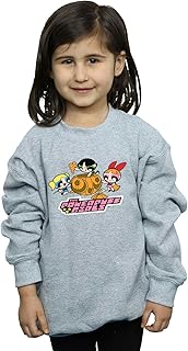 Absolute Cult The Powerpuff Girls Girls Girls Pumpkin Sweatshirt