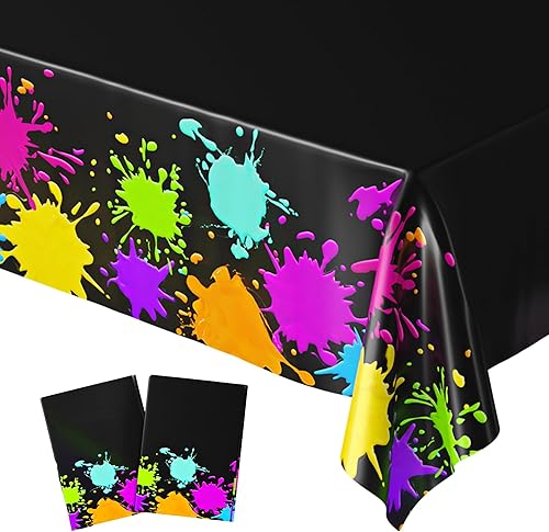 Miniatura 3 de Fundas de mesa de pared de piedra (paquete de 3)  54 x 108 pulgadas XL  Decoraciones de fiesta medieval, suministros de fiesta temática de