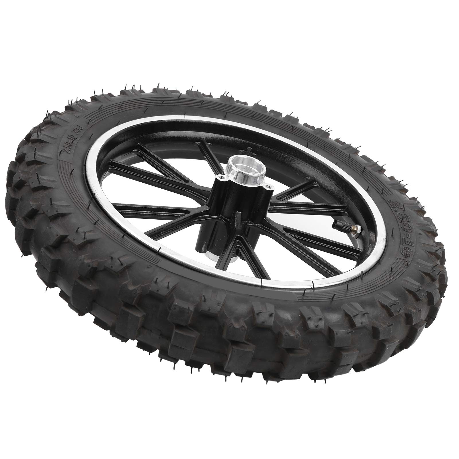Yctze Pneu 2.50-10in 60/100-10 pneu roue jante pneu antidérapant pour PIT PRO Trail Dirt Bike Thumpstar