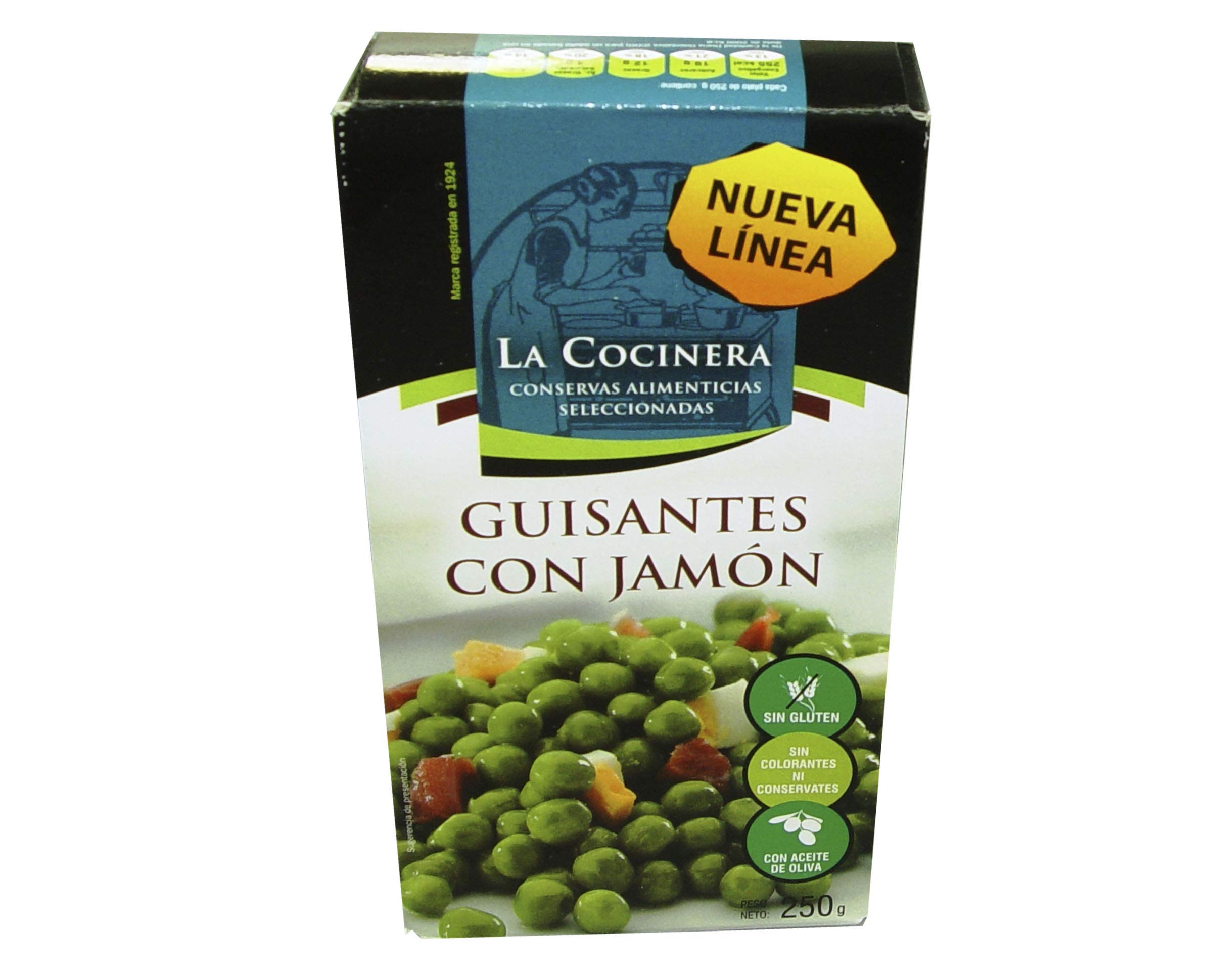 Guisantes con jamón