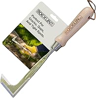 Vista 1 de Rocklin™ Desmalezadora de Grietas – Herramienta Manual de Desmalezado de Grietas de Acero Inoxidable de 13" con Mango de Madera de Haya – Hoja