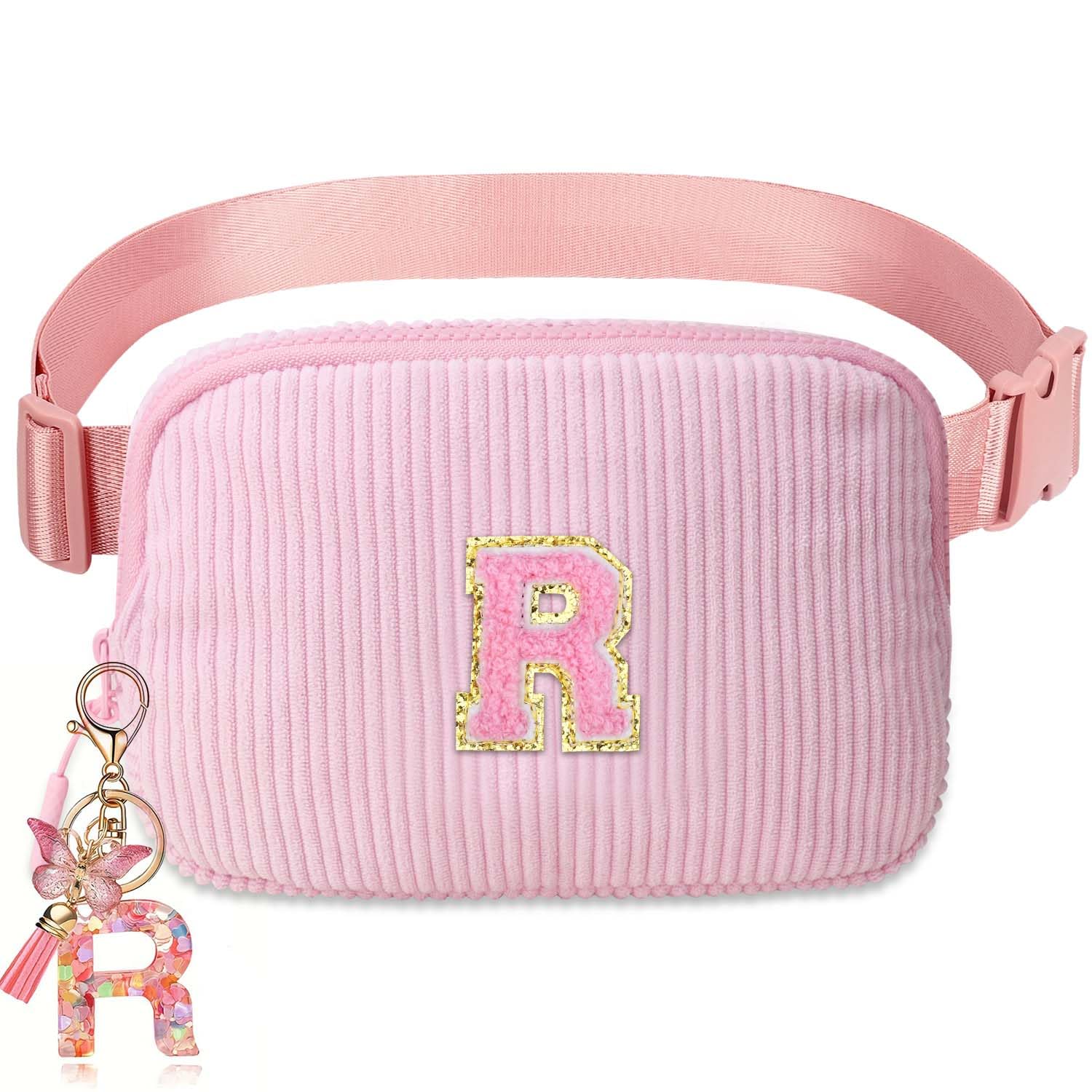 Belt Crossbody Bag for Girls Women - Girls Fanny Pack Ages 8-12 Teen Birthday Gifts Small Waist Packs Trendy Kids Fanny Pack R
