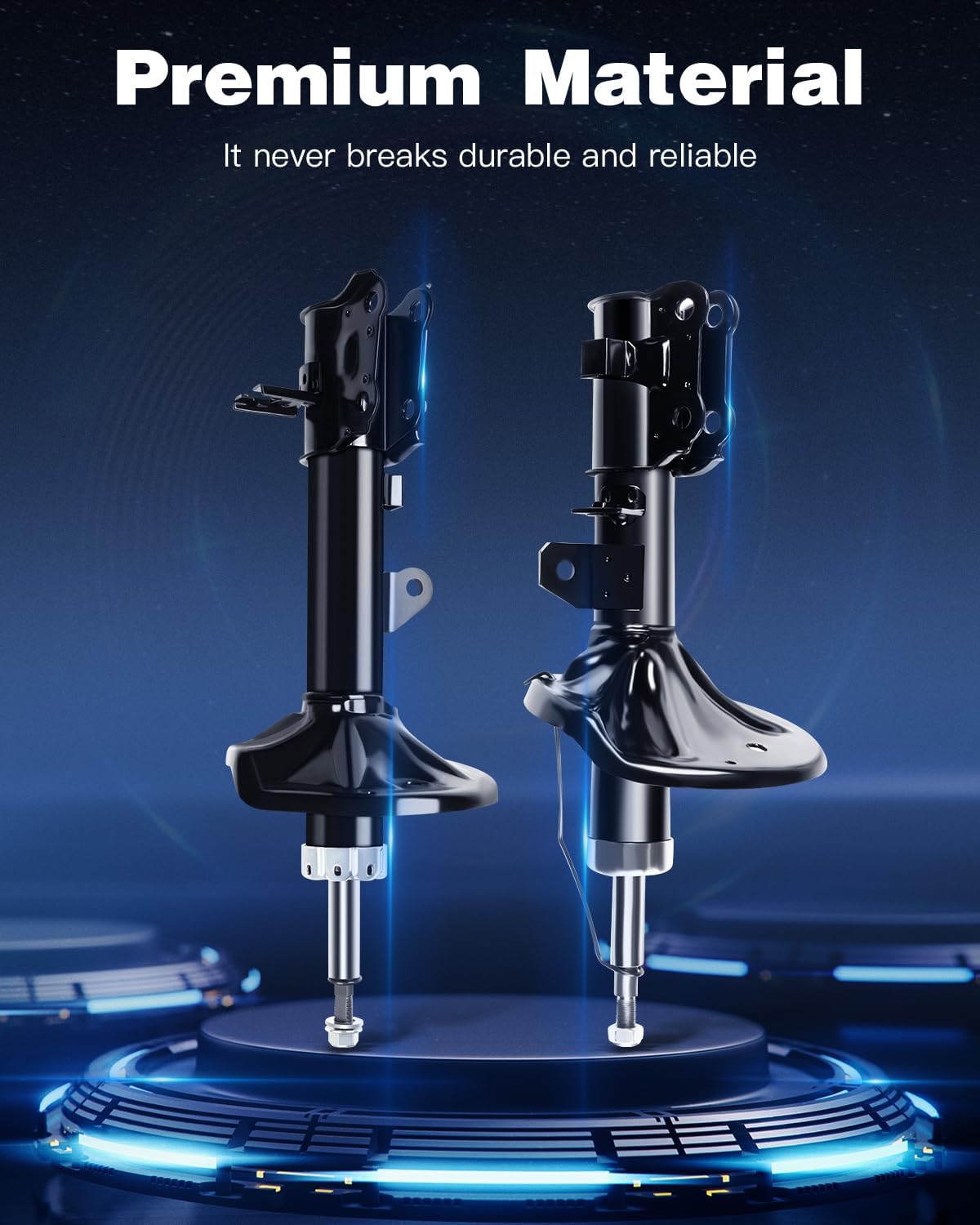 ECCPP shock Struts shock absorbers for 2004-2009 for Kia Spectra,2005-2009 for Kia Spectra5 shock Struts for 333490 333491 333492 333493 Front and Rear shocks