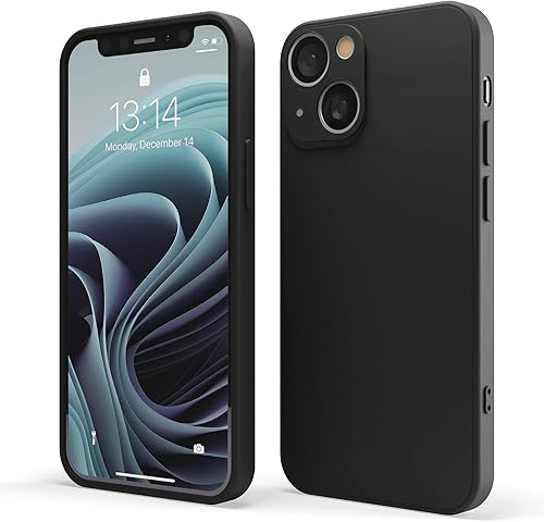 Miniatura 32 de Red Ember Funda a prueba de golpes para iPhone 11 Pro de 5.8 pulgadas, funda protectora ultradelgada de silicona líquida con acabado mate con forro
