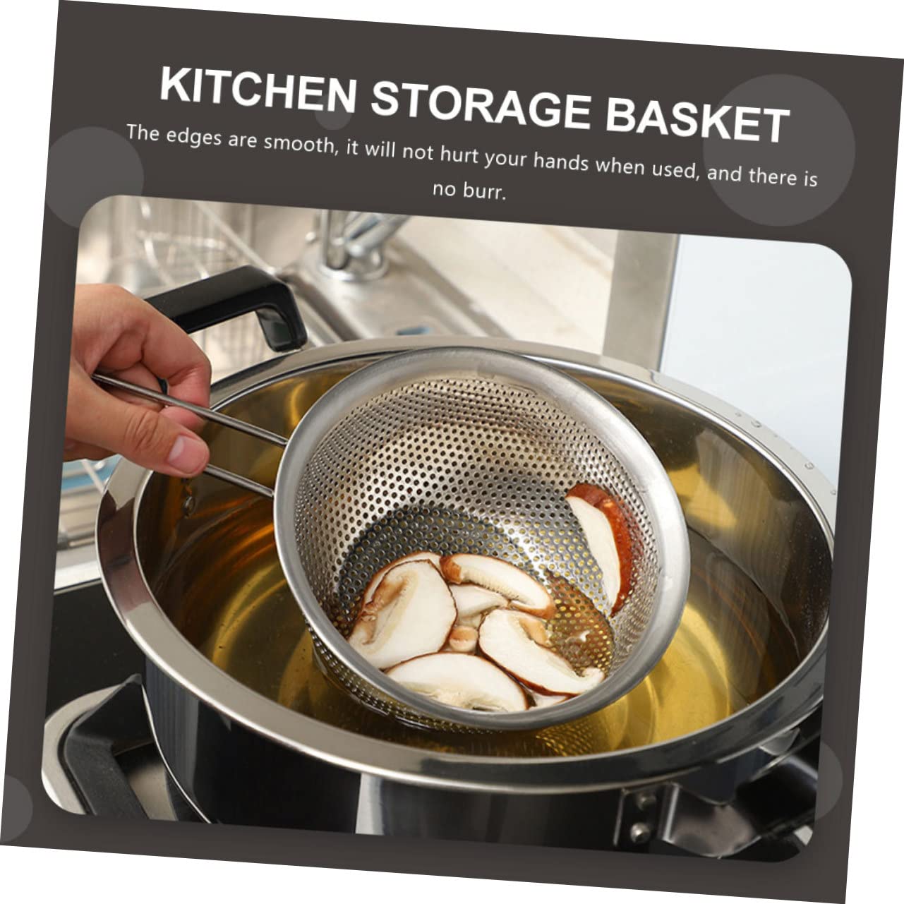 TOPBATHY 2piezas Cesta De Drenaje Inoxidable Colador De Para Escurridor De Cocina Multifuncional Para Drenar Pasta y Arroz