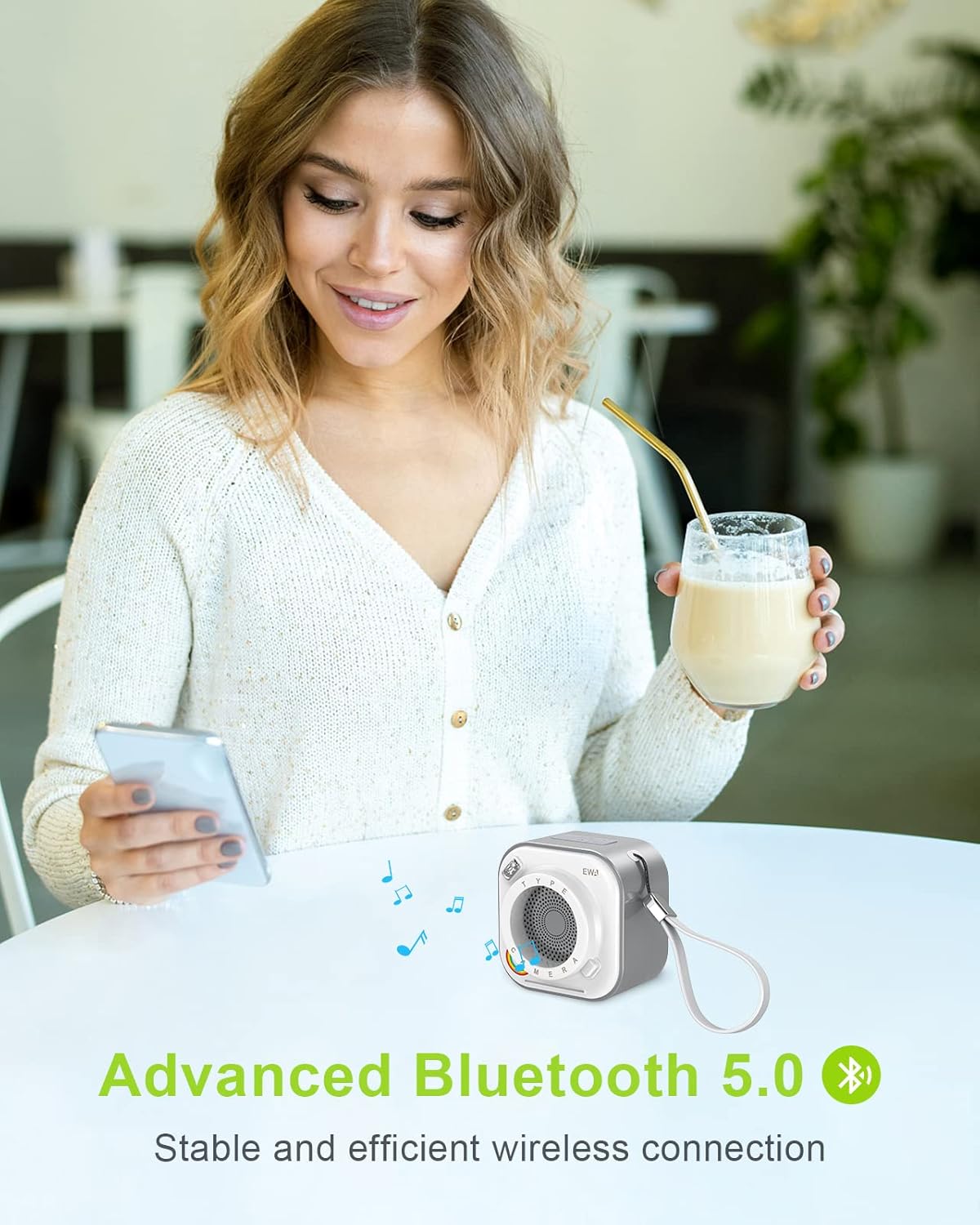 EWA A110 Speaker with Advanced Bluetooth 5.0