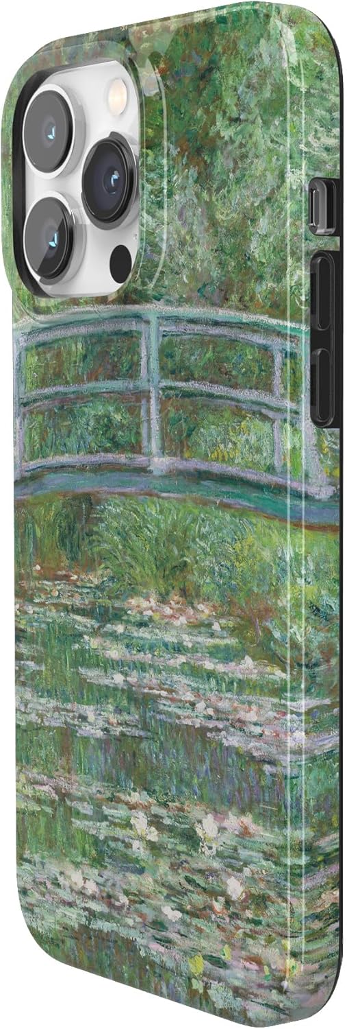 Casely iPhone 14 Pro Case | Monet's Bridge | The Met Museum | Compatible with MagSafe | Classic Ultra Slim Design