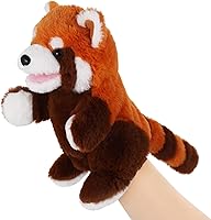 Vista 26 de Títeres de mano de animales de 11 pulgadas, tortuga marina de peluche, dinosaurios, juguetes de marionetas de mano, juguetes de juego de rol