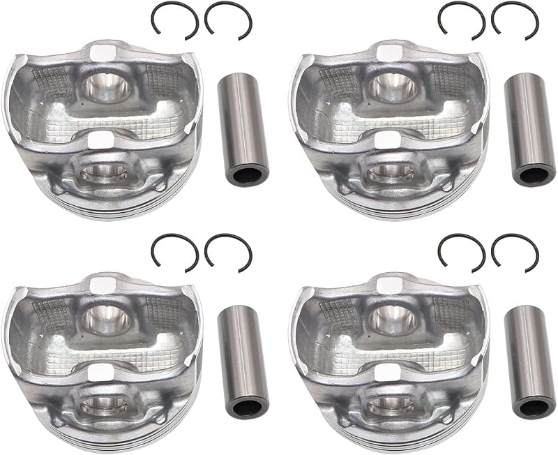 Kit de Pistão, Pino e Anéis do Motor SecosAutoparts STD para Chevrolet Sonic 1.8L 2011–2018 – 1 conjunto