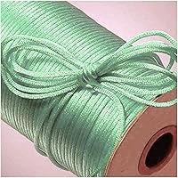 Vista 3 de Ben Collection 0.079 in X 100 Yard Rattail Satin Polyester Trim Cord Nudo chino (azul claro)