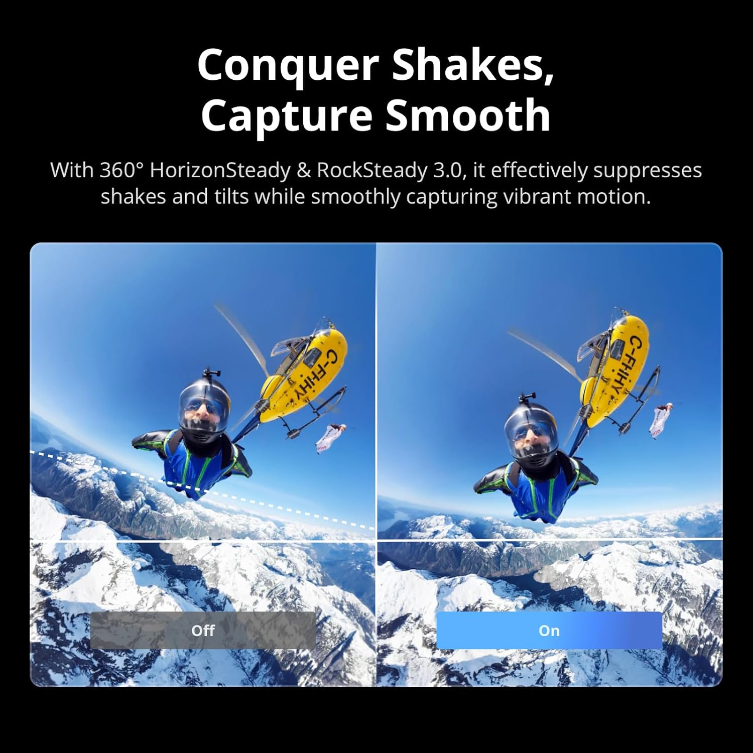 DJI Osmo 360 Camera Standard Combo, Waterproof 360° Action Camera with 1-Inch 360° Imaging, Native 8K 360° Video, 105GB Built-in Storage, 120MP 360° Photo, 100-Min 8K Recording, 360 Action Camera - Image 8