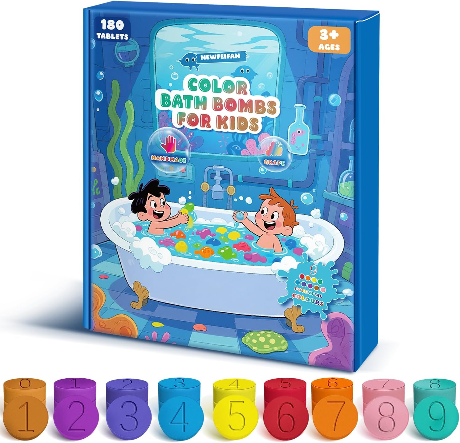 Bath Bombs for Kids –...