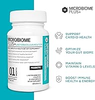 Vista 4 de Microbiome Plus Probióticos gastrointestinales L Reuteri NCIMB 30242 GI Digestive Supplements Capsule, hipoalergénicos y sin gluten para hombres