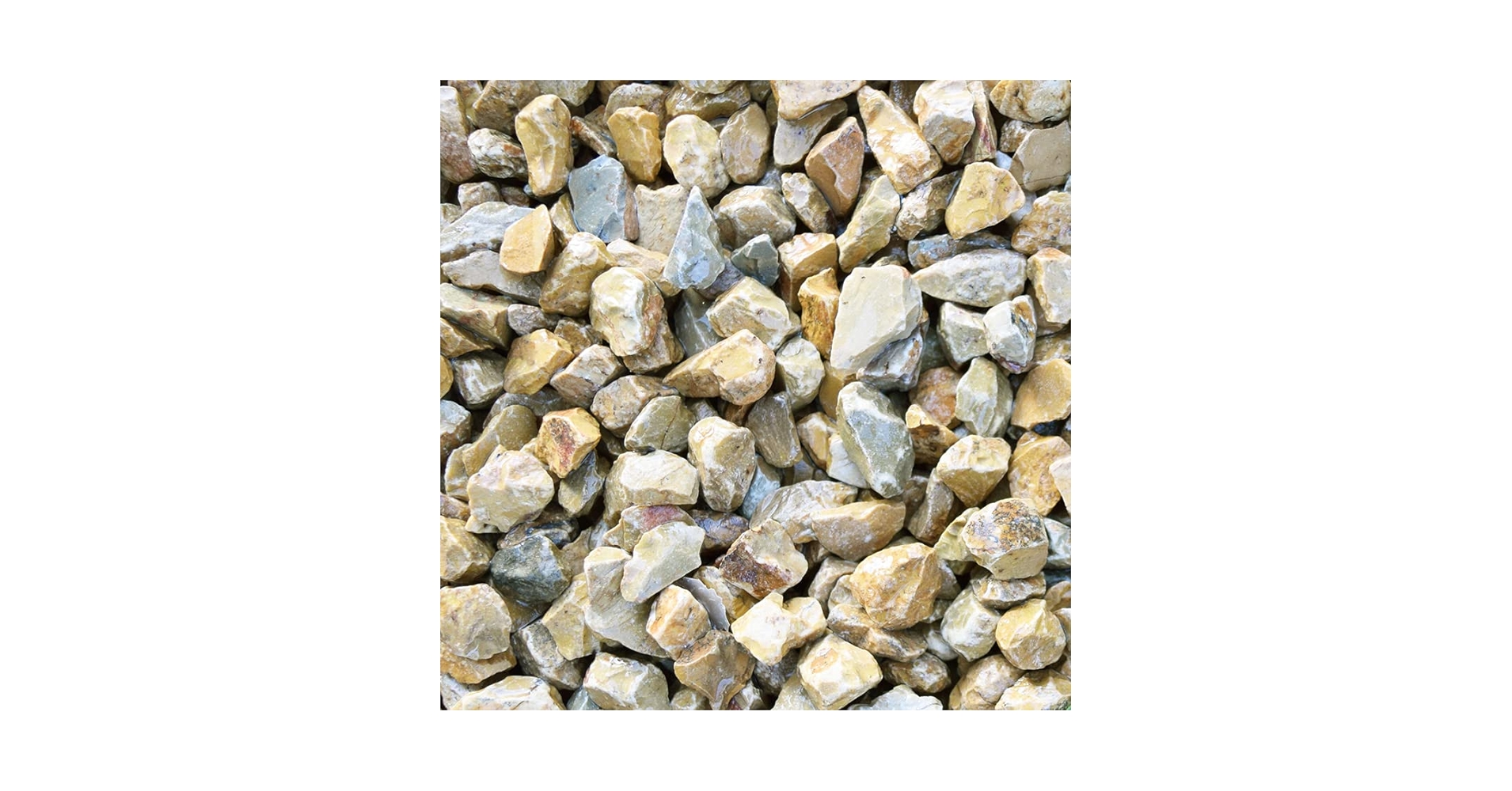 砂利 化粧砂利 イエロー 黄色 小粒 500kg 3分(8mm～18mm) Amazon.co.jp: 砂利 化粧砂利 イエロー 大理石 黄色 小粒