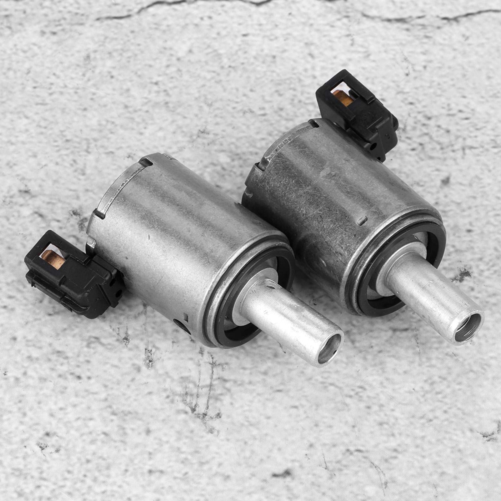 Yosoo Lot de 2 boîtes de vitesses, vanne de commande électrovanne 7701208174 Compatible avec pour aimant de transmission 7701208174 Aimant de commutation magnétique de transmission manuelle