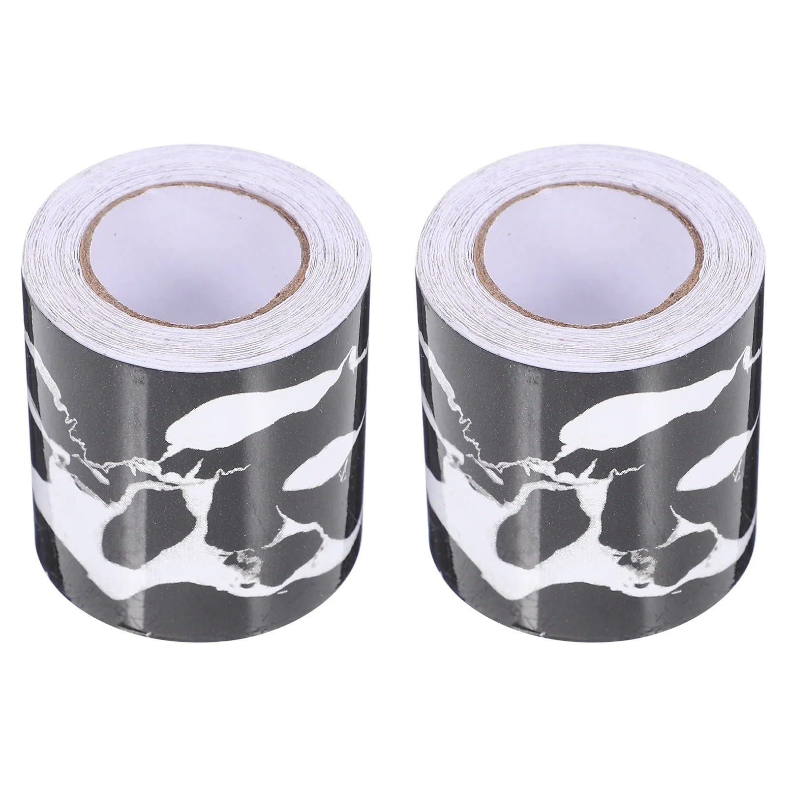 Remate De Rodapié 2 rollos de pegatinas for rodapiés esquina, cubiertas Pvc, adornos decorativos for pared, papel mármol Flexible, cintura con cáscara(Black)