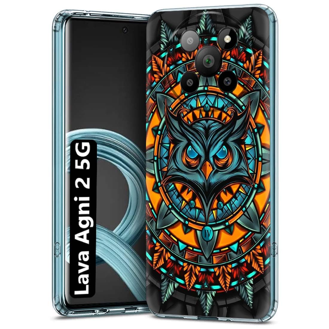 Fashionury Soft Silicon Slimfit Back Cover for Lava Agni 2 5G Stylish Printed Back Cover for Lava Agni 2 -D3002 (B0CJ4YSMJK) Amazon Price History, Amazon Price Tracker
