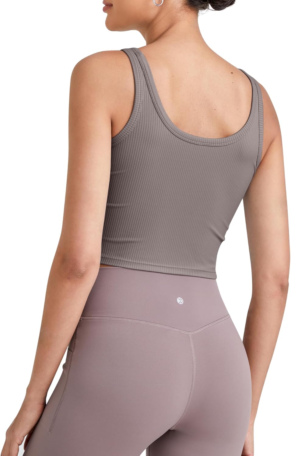 G4Free Workout Tank Tops for Women Slim Fitted U Neck Ribbed Athletic Gym Yoga Cropped Tanks Summer Casual - Image 2